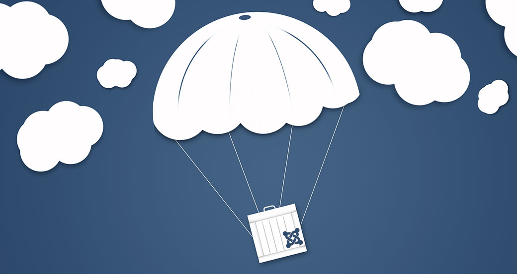 Joomla frissítés illusztráció