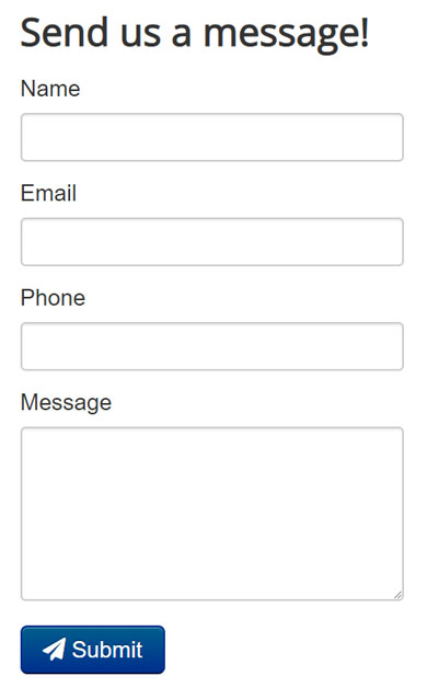 Submit button with FontAwesome 4.7.x