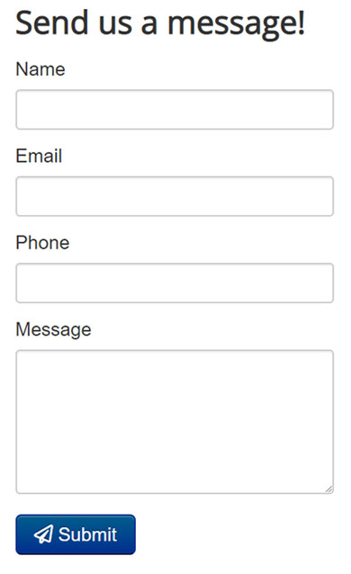 Submit button with FontAwesome 5.1.x
