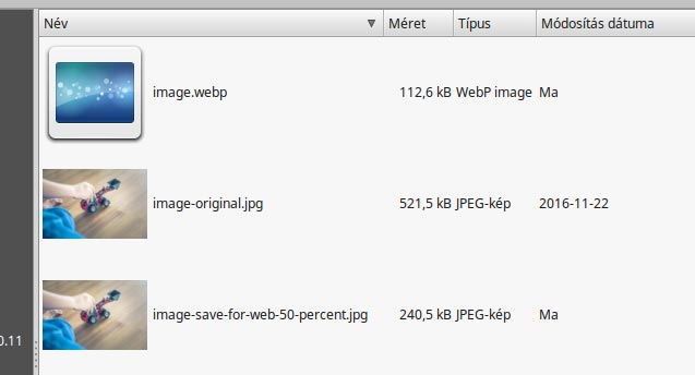 Image files and sizes