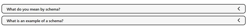 Displayed FAQ questions in the content without showing the answers