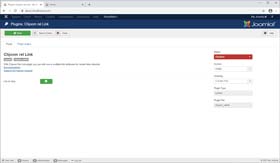 Default view of Chjoom plugin